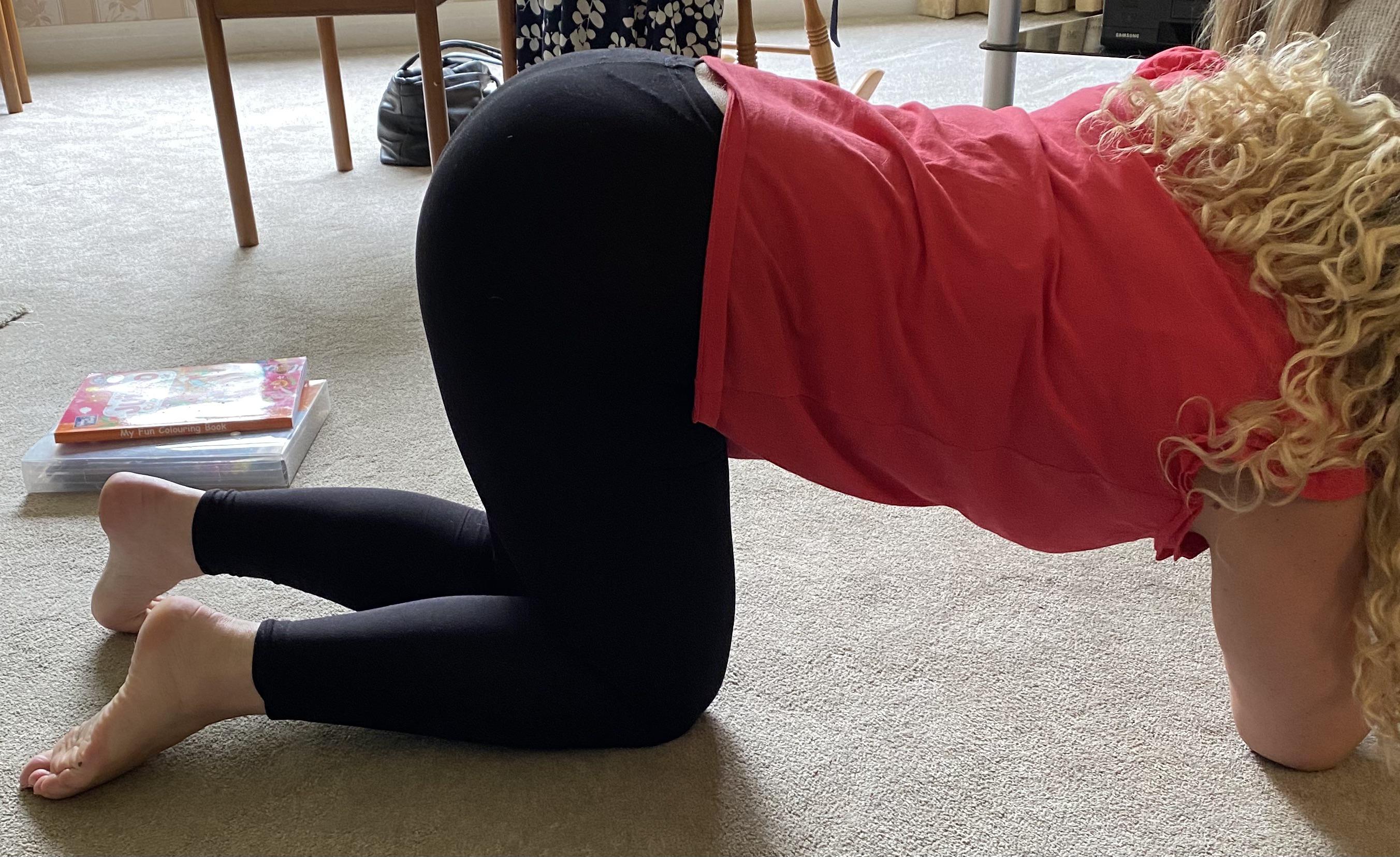 Managed To Get Another Creep Shot Of My Mom Love Seeing Her Bend Over To Show Her Thong Scrolller