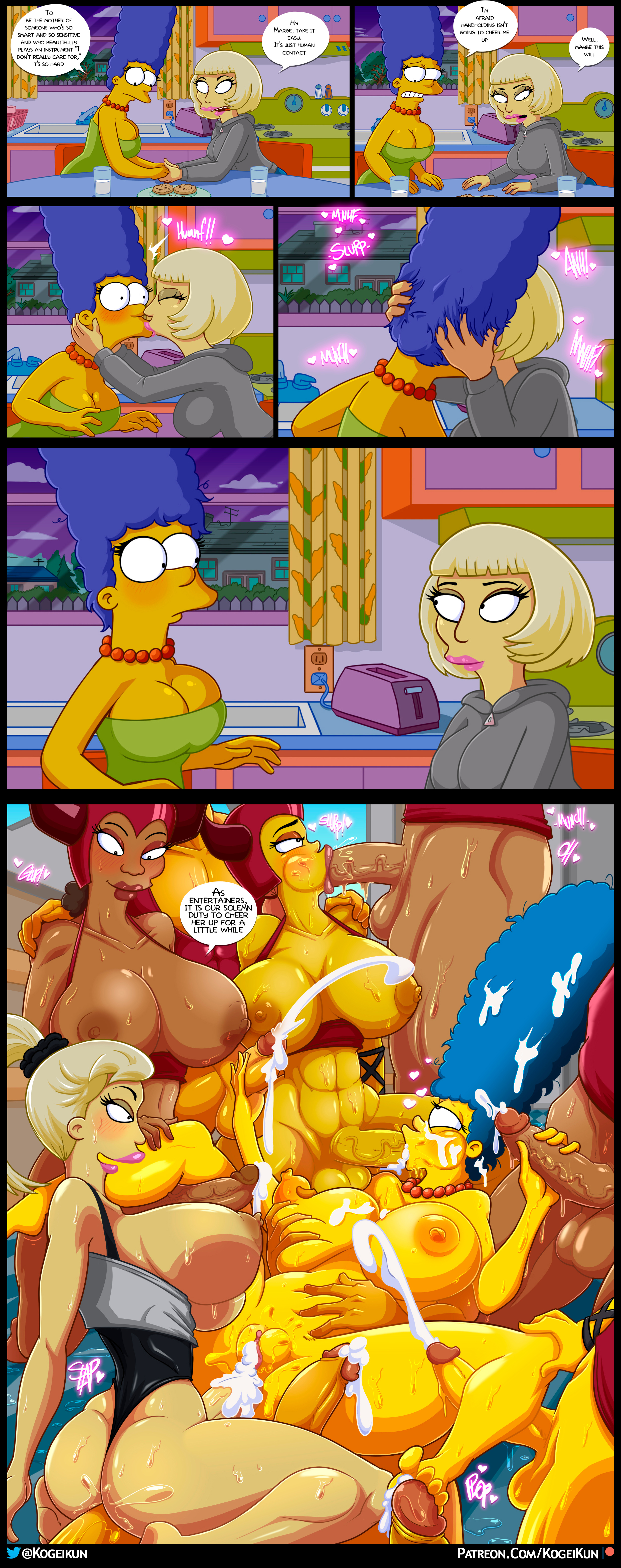 Simpsons rule 34 comics