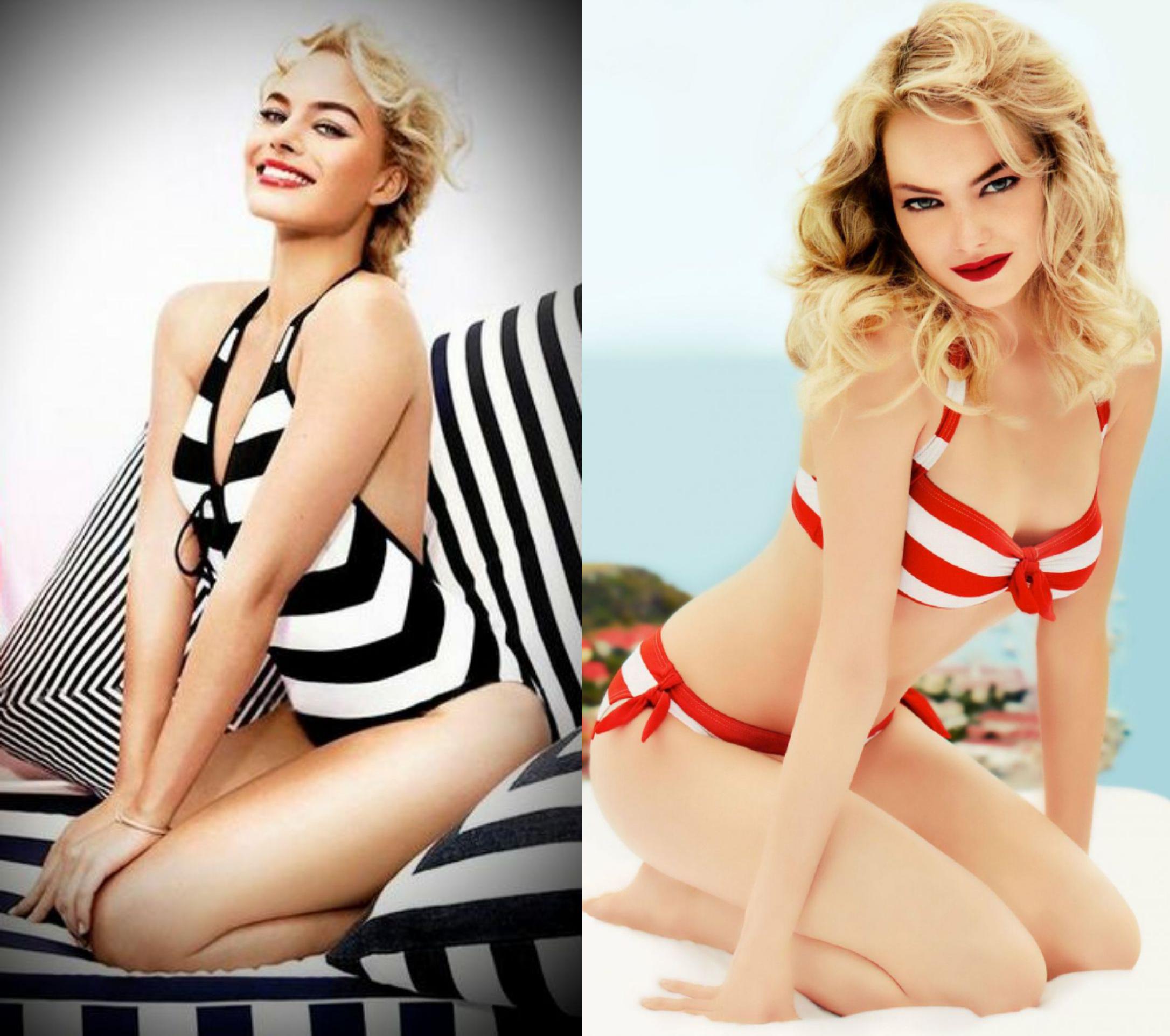 Margot Robbie or Emma Stone Scrolller