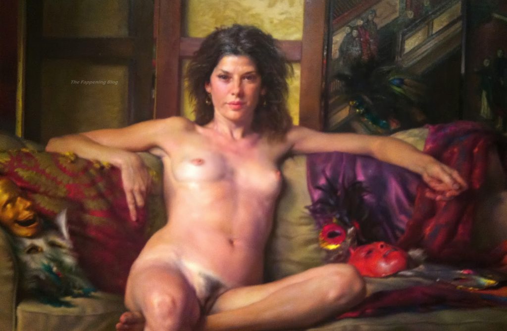 Marisa Tomeis Full Frontal Nude Painting By Nelson Shanks Scrolller