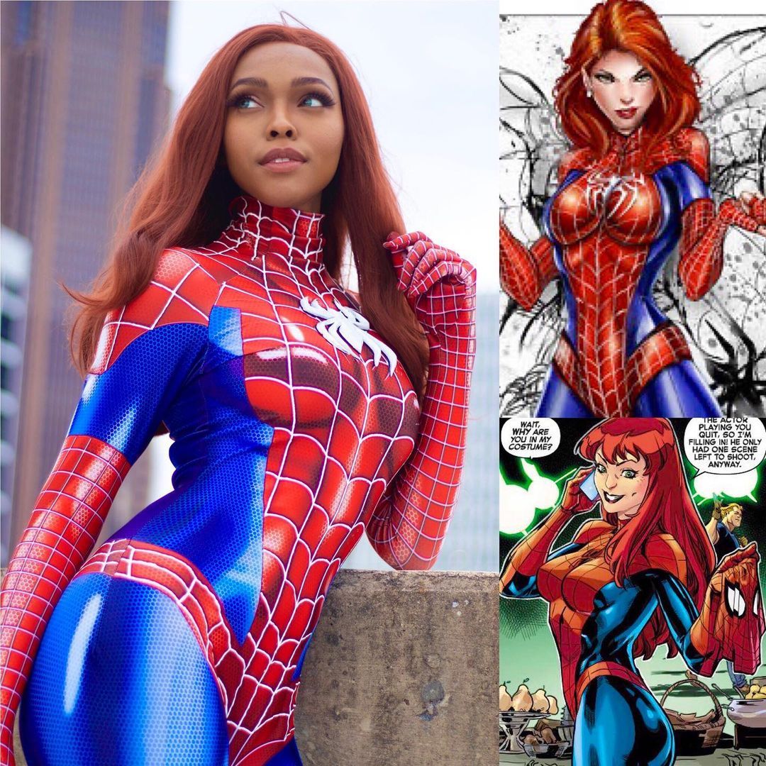 Mary Jane/ SpiderMan by CutiePieSensei Scrolller
