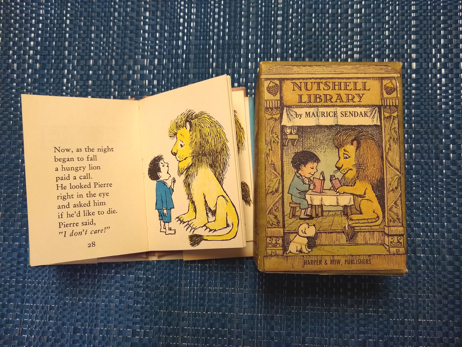Maurice Sendak's Nutshell Library 1962 Scrolller