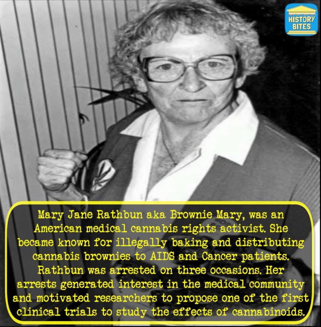 Meet “Brownie Mary” AKA Mary Jane Rathbun | Scrolller