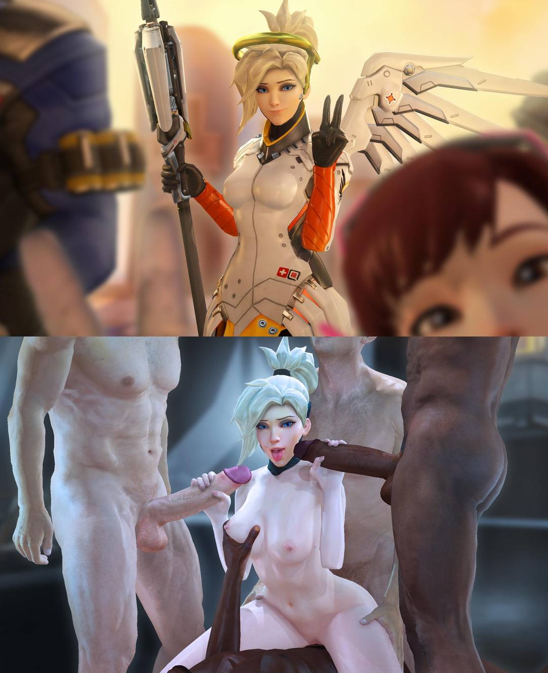 Mercy&apos;s day vs night activities, (rwt4184) 