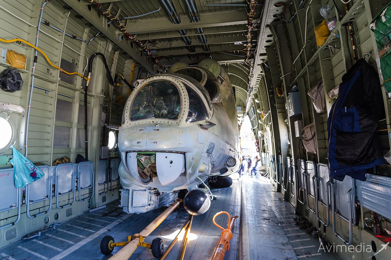 Mi-24 inside Mi-26 | Scrolller