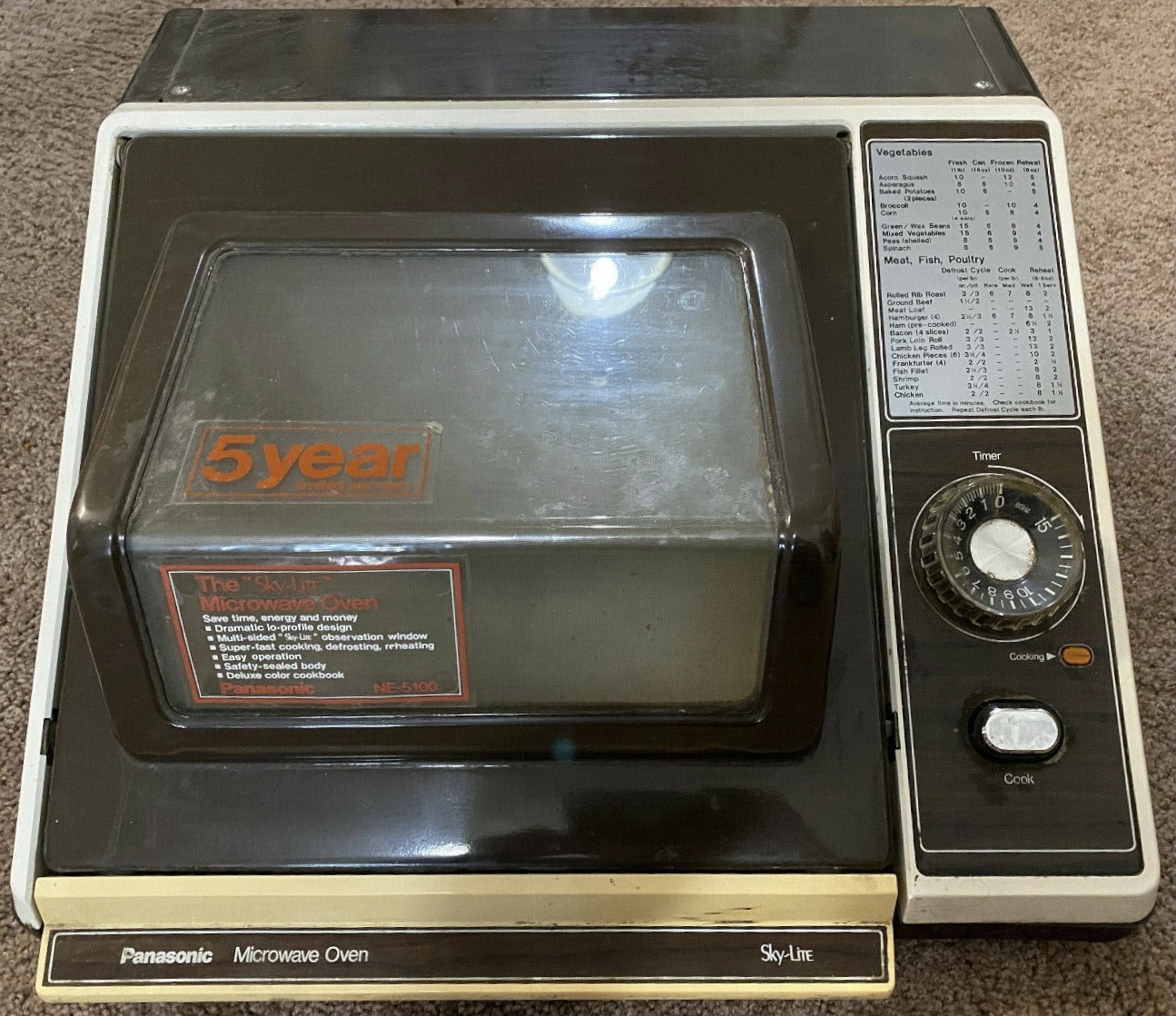 Microwave ovens have all looked the same for over fifty years and their