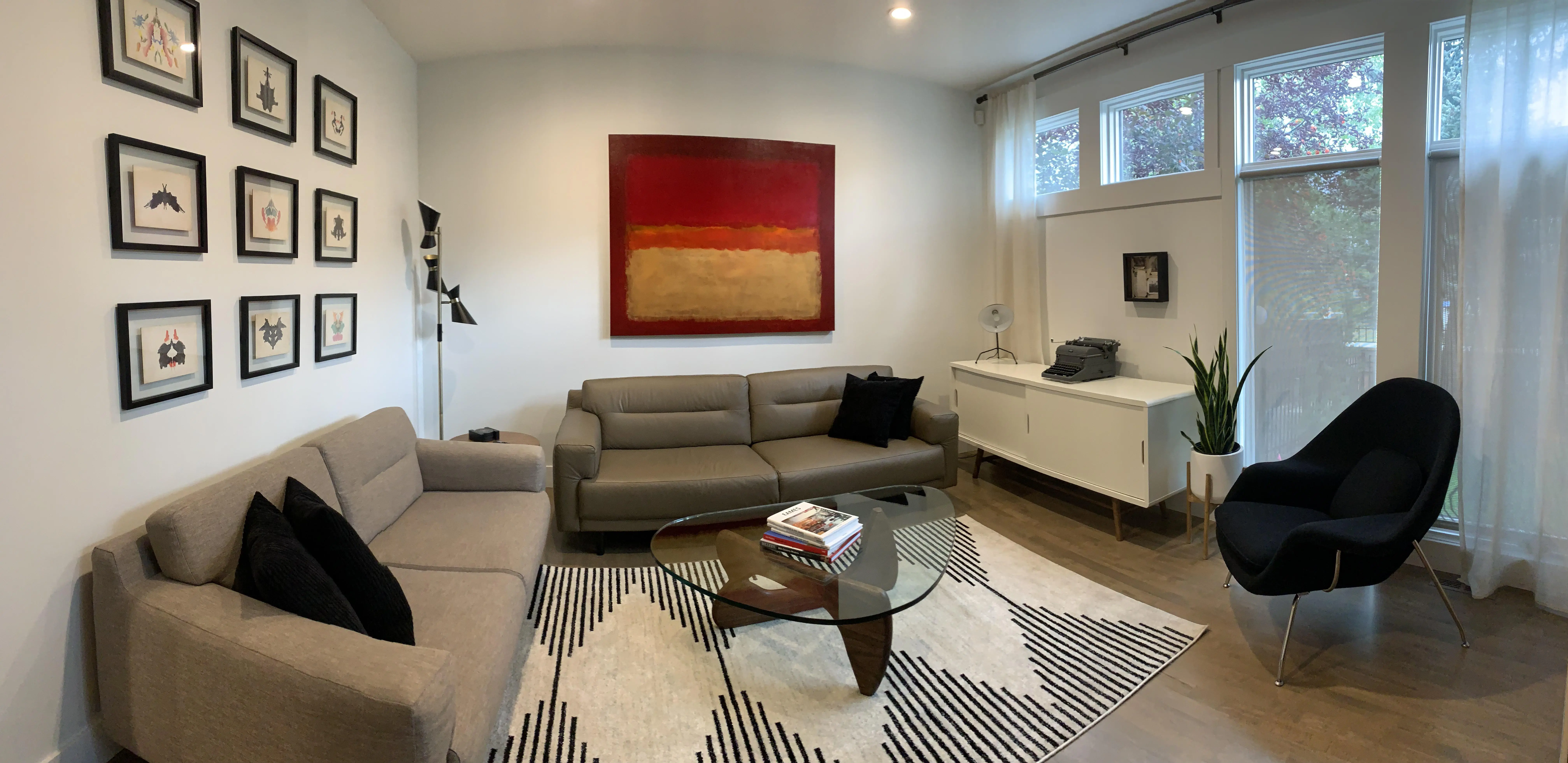 Mid-century living room, Canada. [8060x3922] | Scrolller