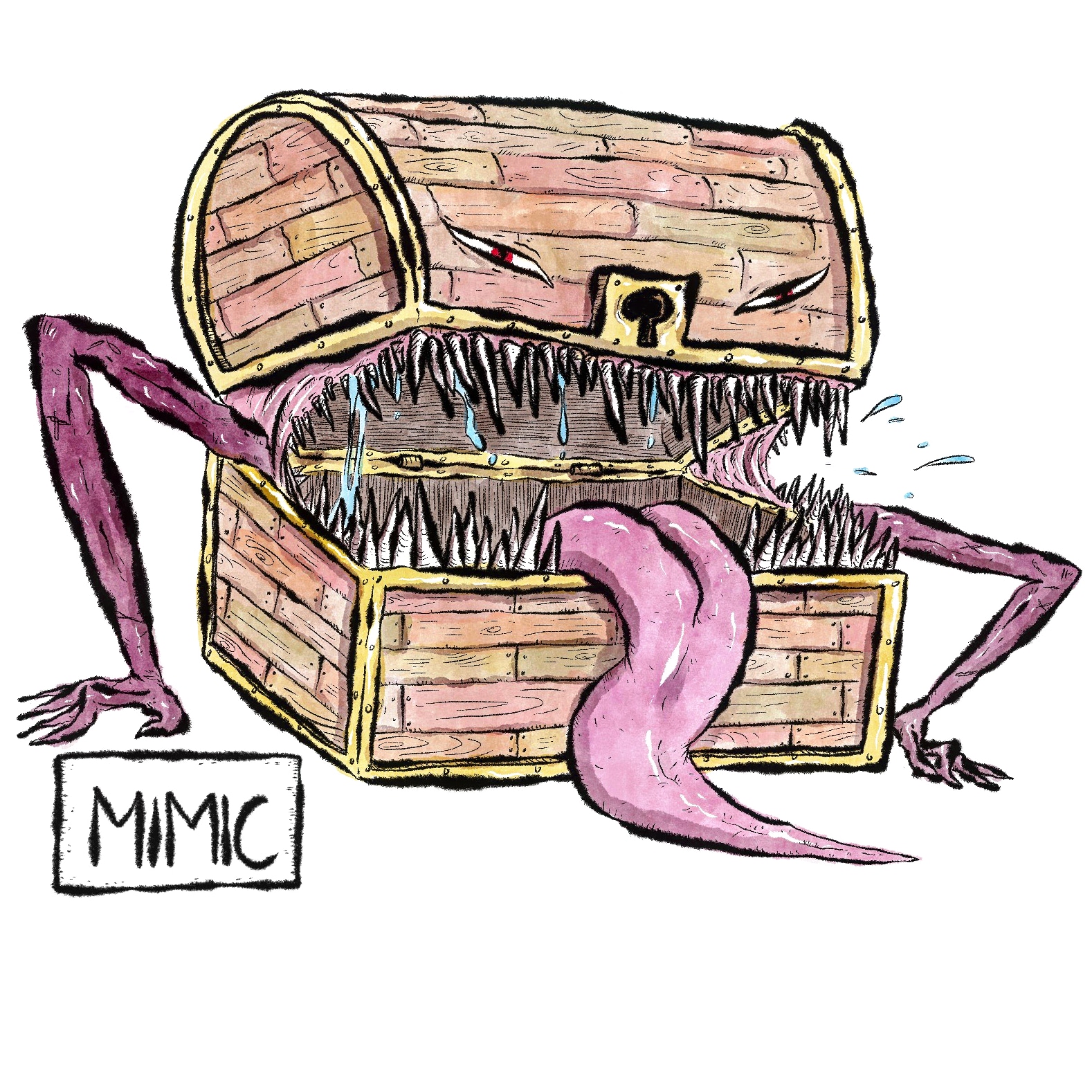 Mimic Monster! | Scrolller