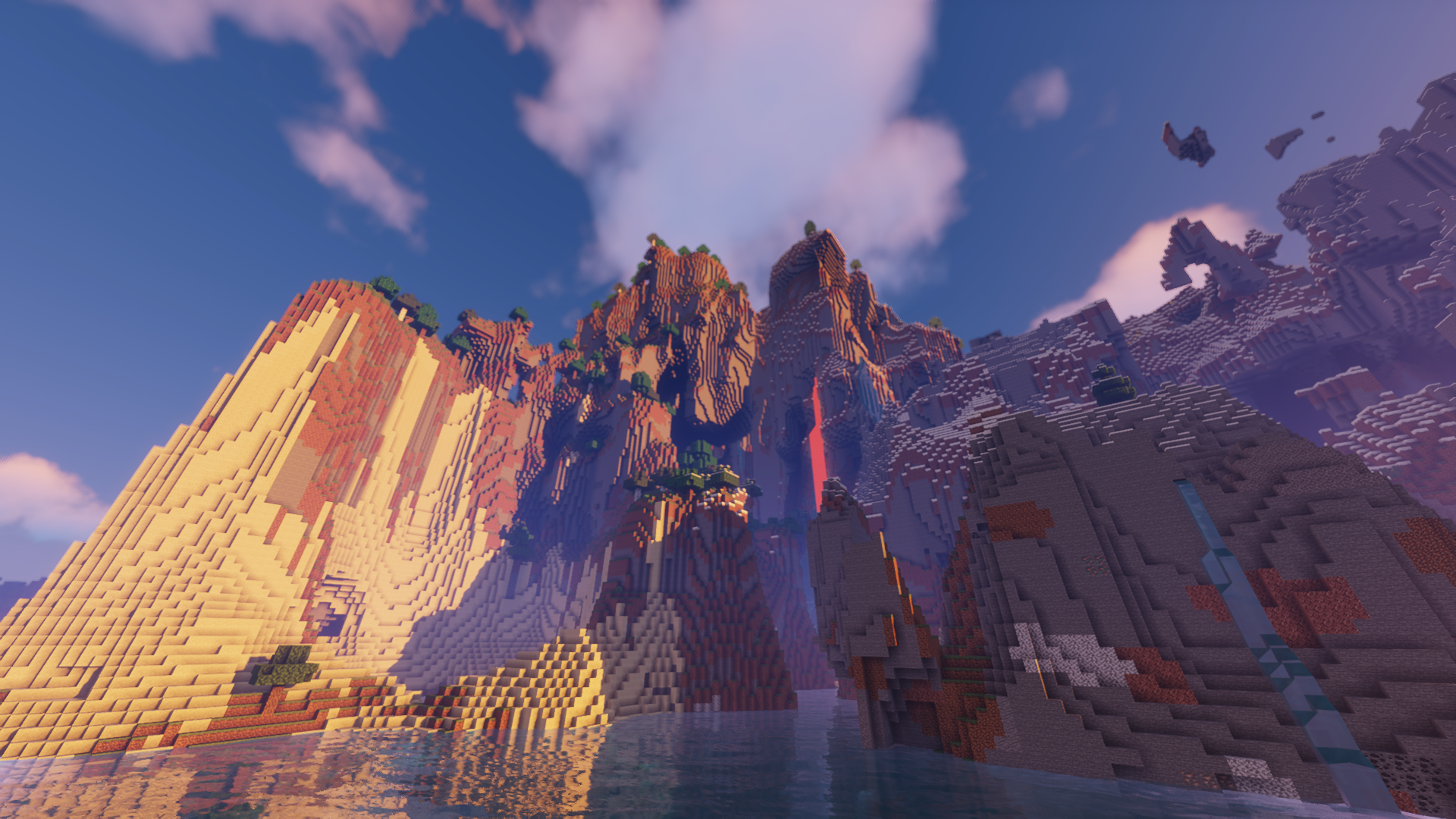 Minecraft Landscape [1920x1080] | Scrolller