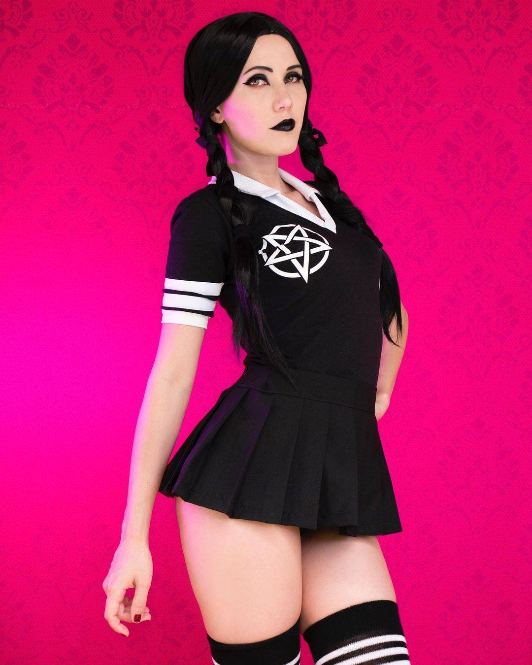 Molecularagatha As Wednesday Addams Scrolller