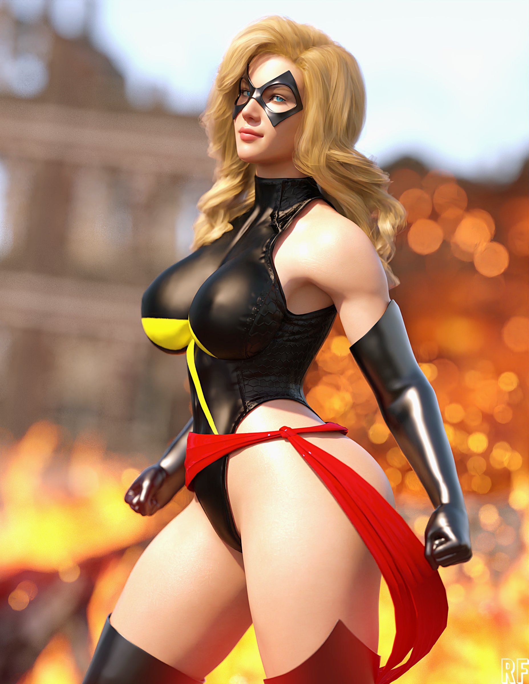 Ms. Marvel - Warbird (Rude Frog) Marvel Scrolller.