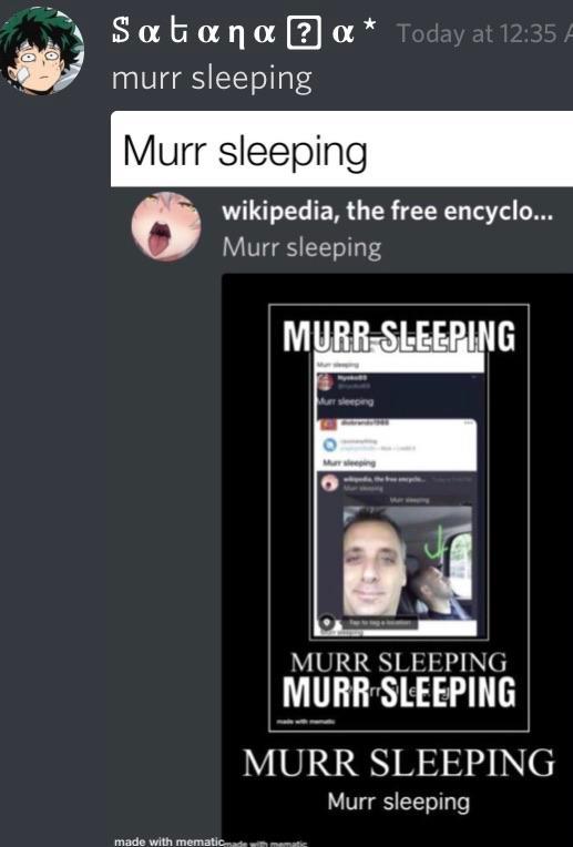 Murr sleeping | Scrolller