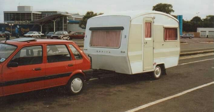 My first caravan nearly 30 years ago | Scrolller