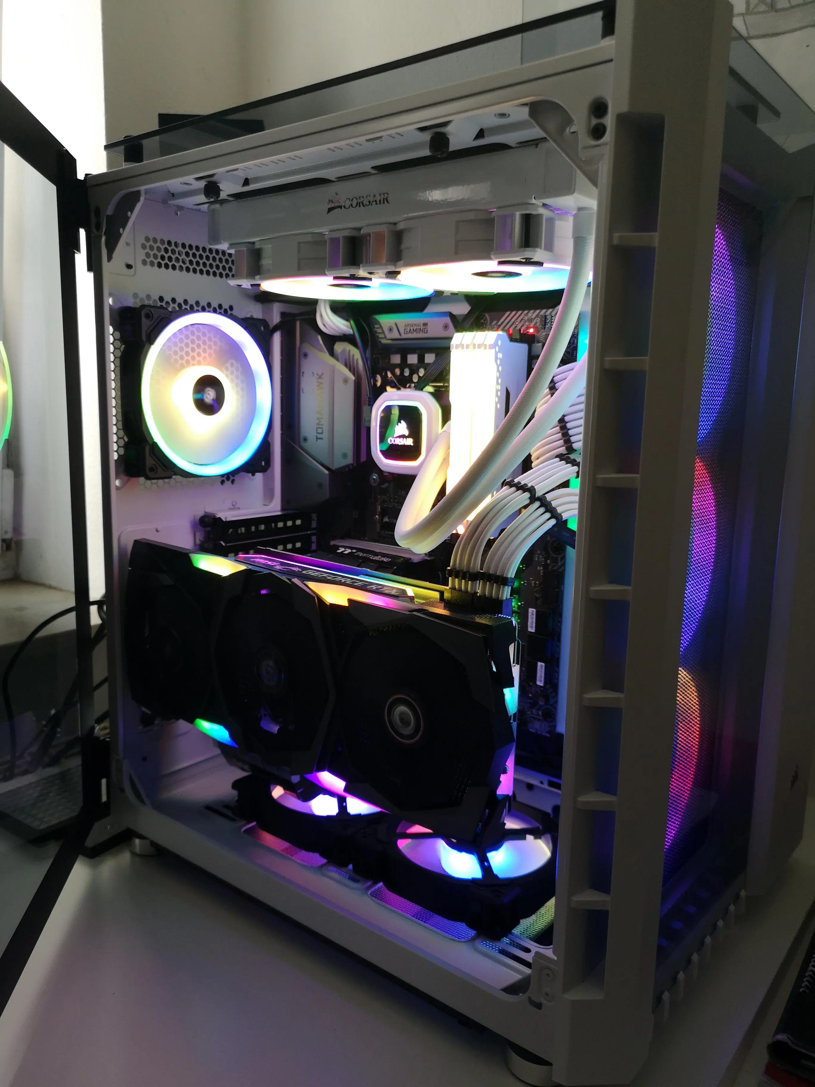 Shelf Build Pc My first self build PC. What do you think? | Scrolller
