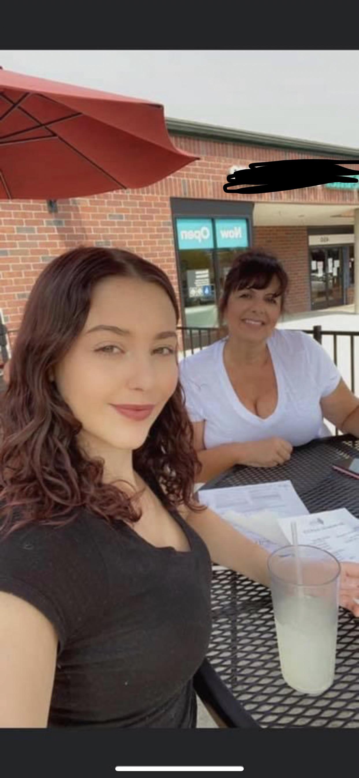 My friend and her mom Scrolller