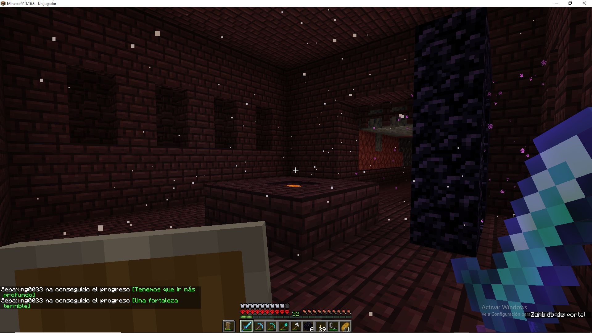 MY NETHER PORTAL SPAWNED ME INSIDE A NETHER FORTRESS Scrolller
