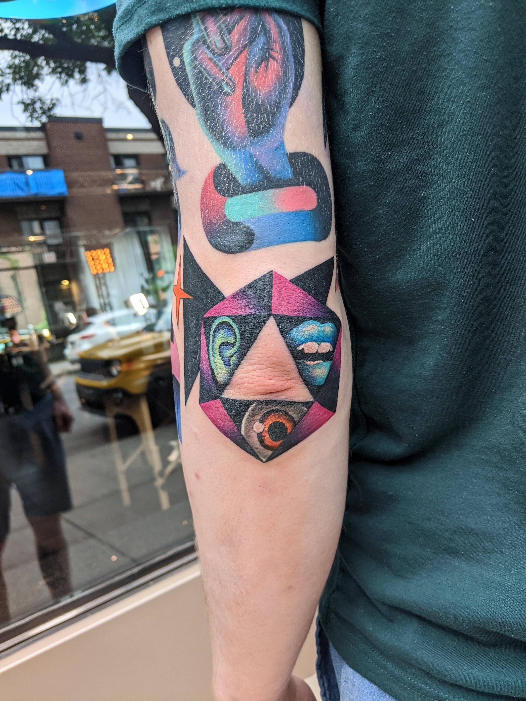 My New And Still Swollen Tattoo Inspired By Odeszas Performance Last