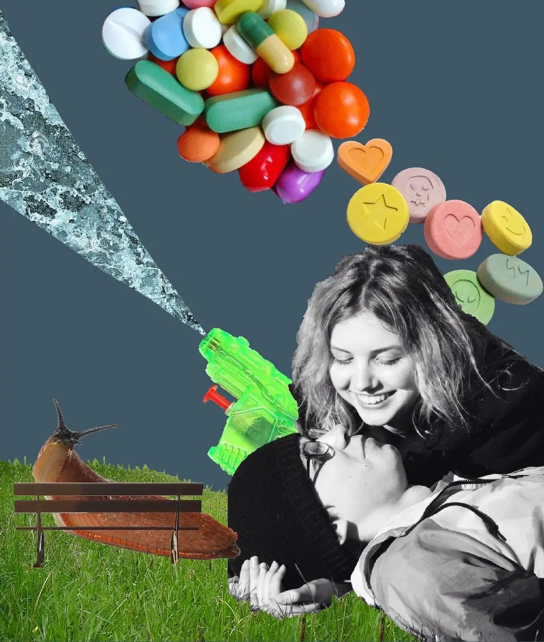 My slug called Sidley [digital collage] | Scrolller