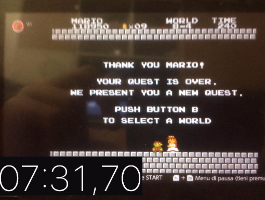 My Speedrunning Record In Super Mario Bros Scrolller