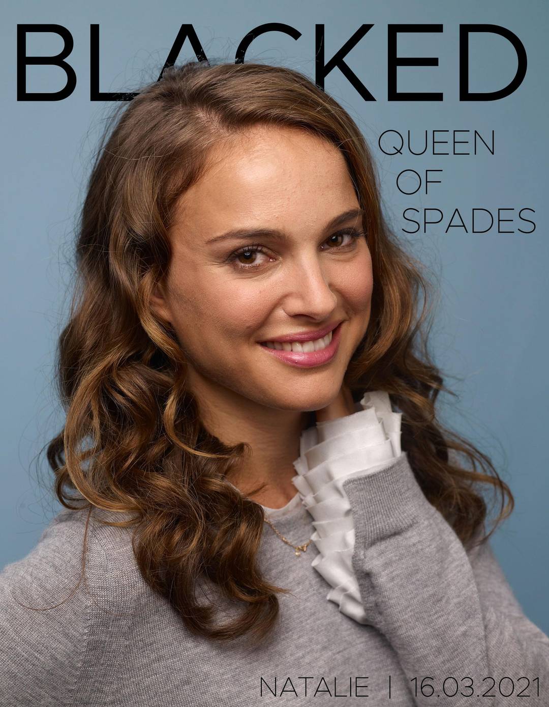 Natalie Portman Blacked Scrolller