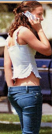 Natalie Portman’s butt still itches from a recent spanking, which is