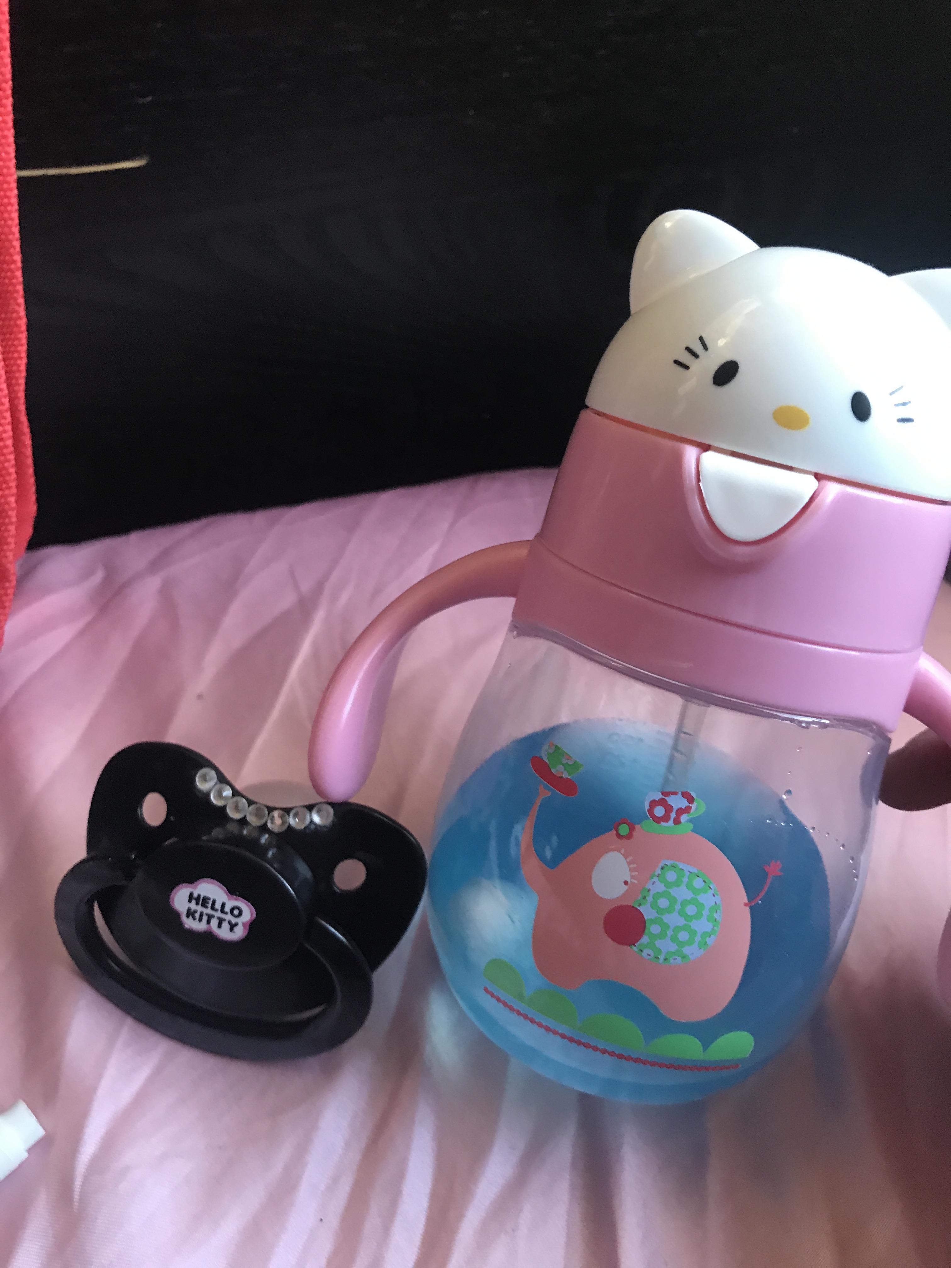 new paci and sippy cup!! | Scrolller
