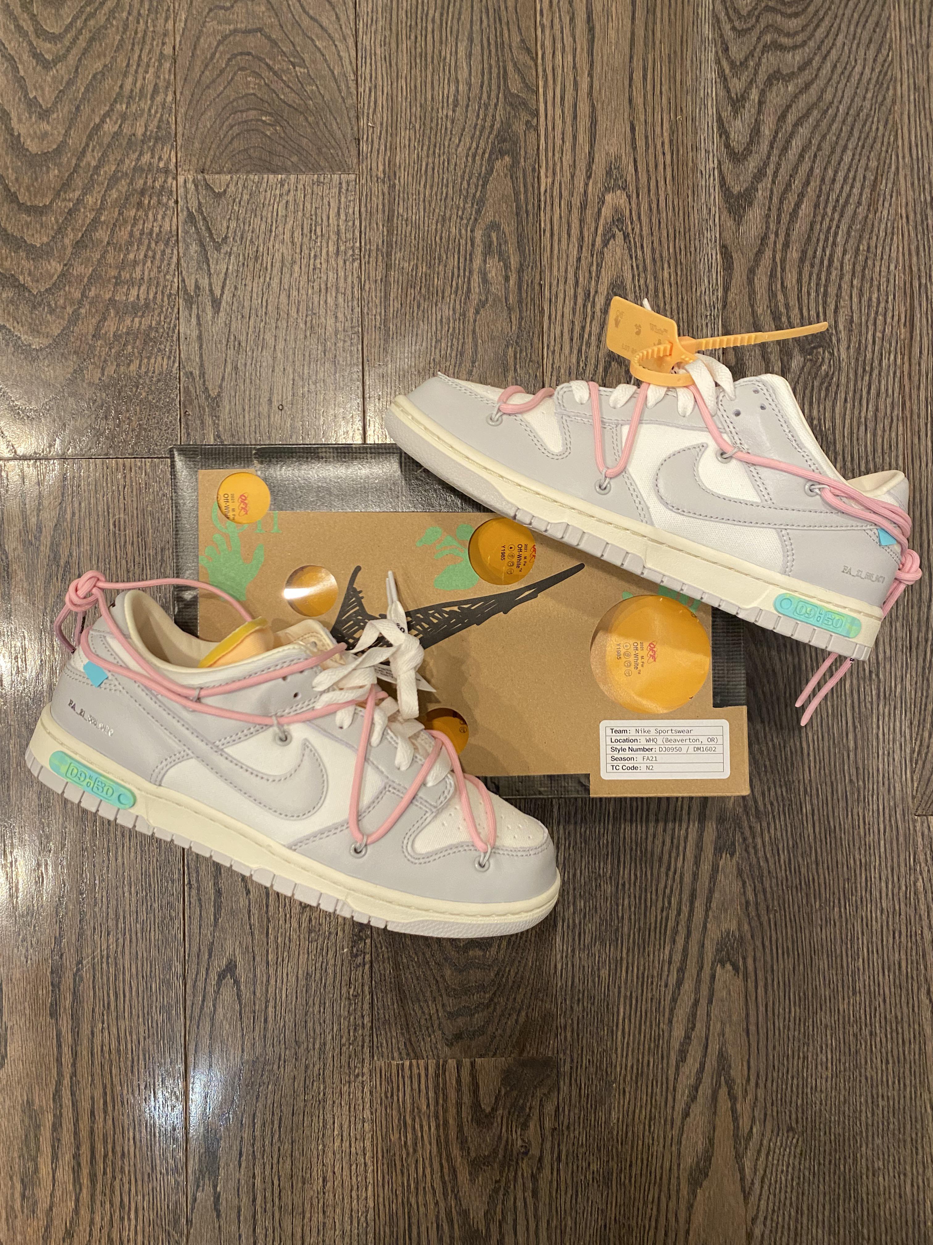 Nike Dunk x Off White - Lot 9 | Scrolller