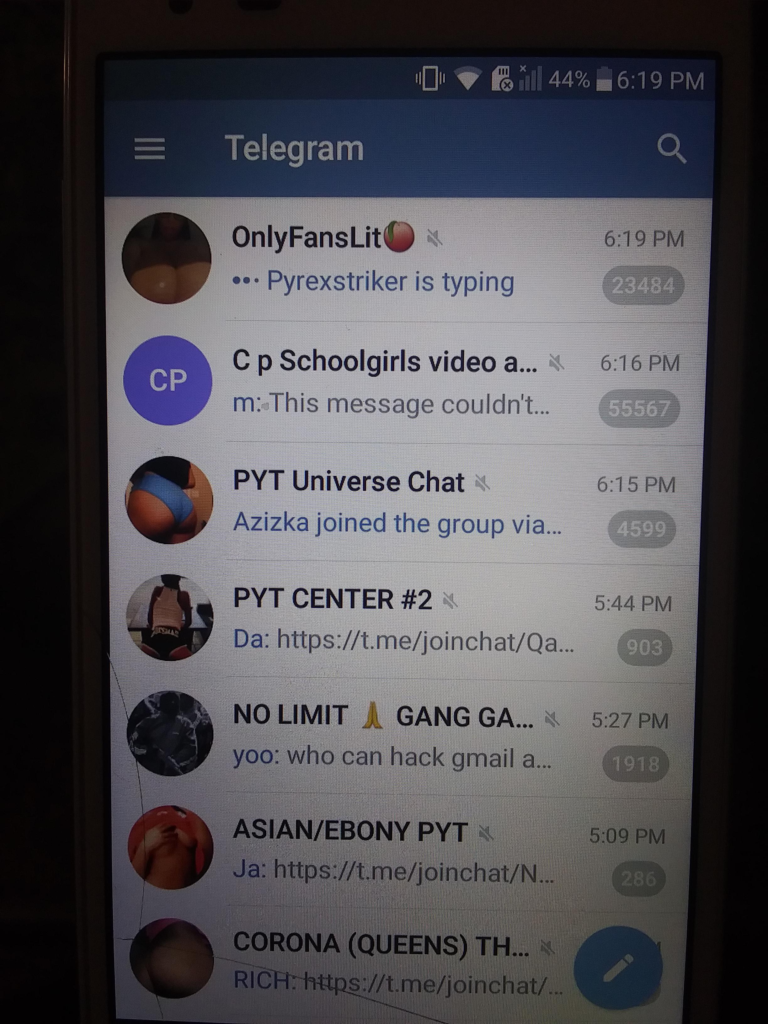 No Limits Pyt Telegram Group Chat For Access Hmu On Instagram