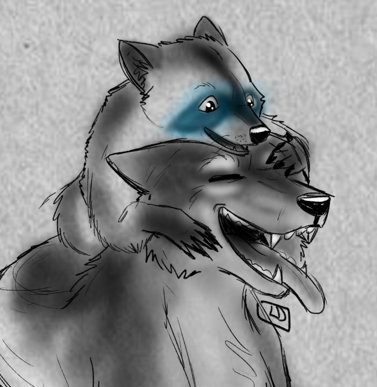 [NO SPOILERS] The Raccoon and The Wolf. - Fanart by Wolf-Brothers ...