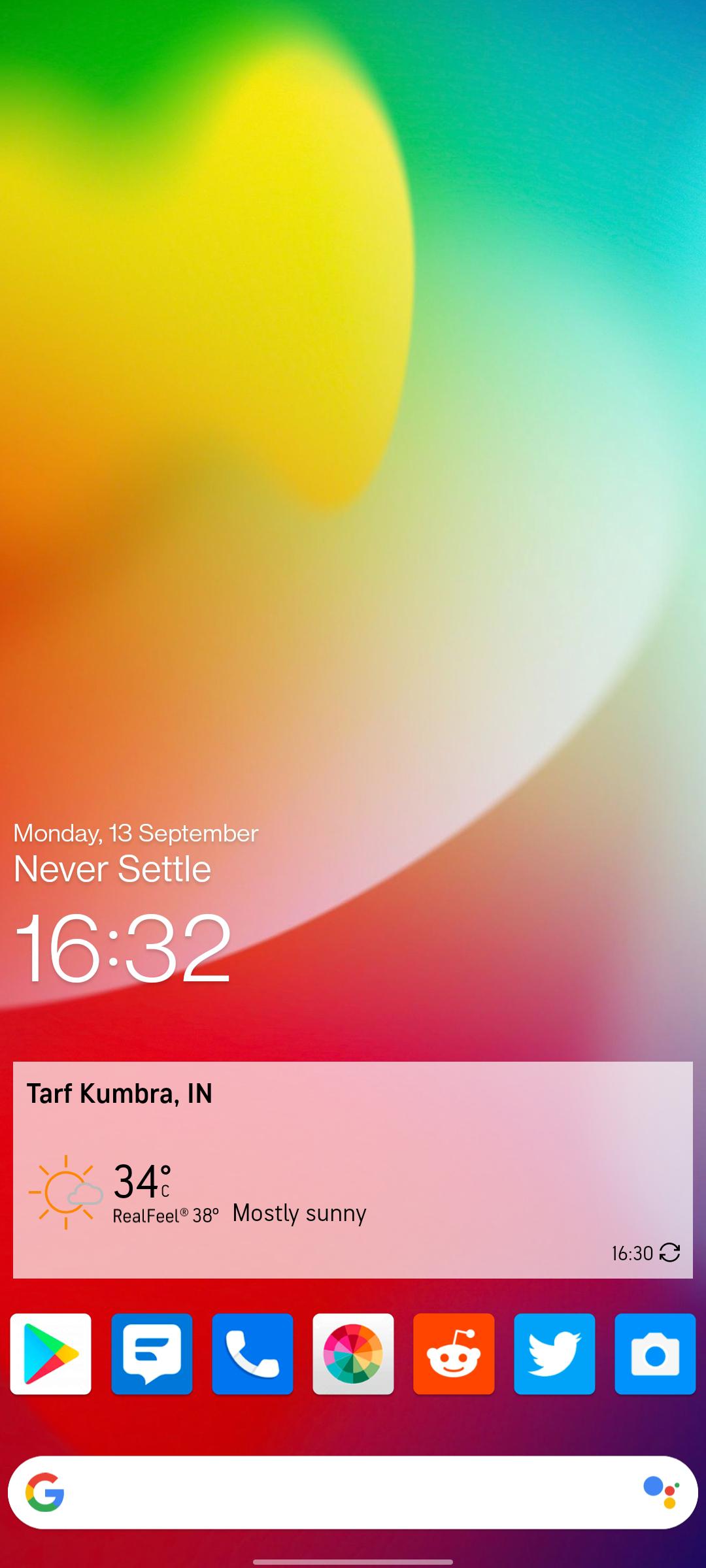 Nova Launcher setup Scrolller