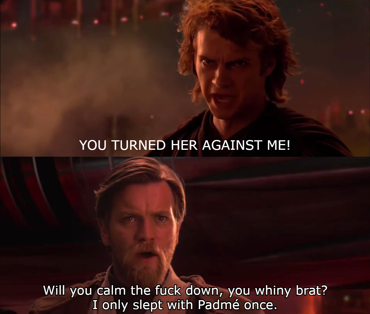 Obi-Wan is the father, isn't he? | Scrolller