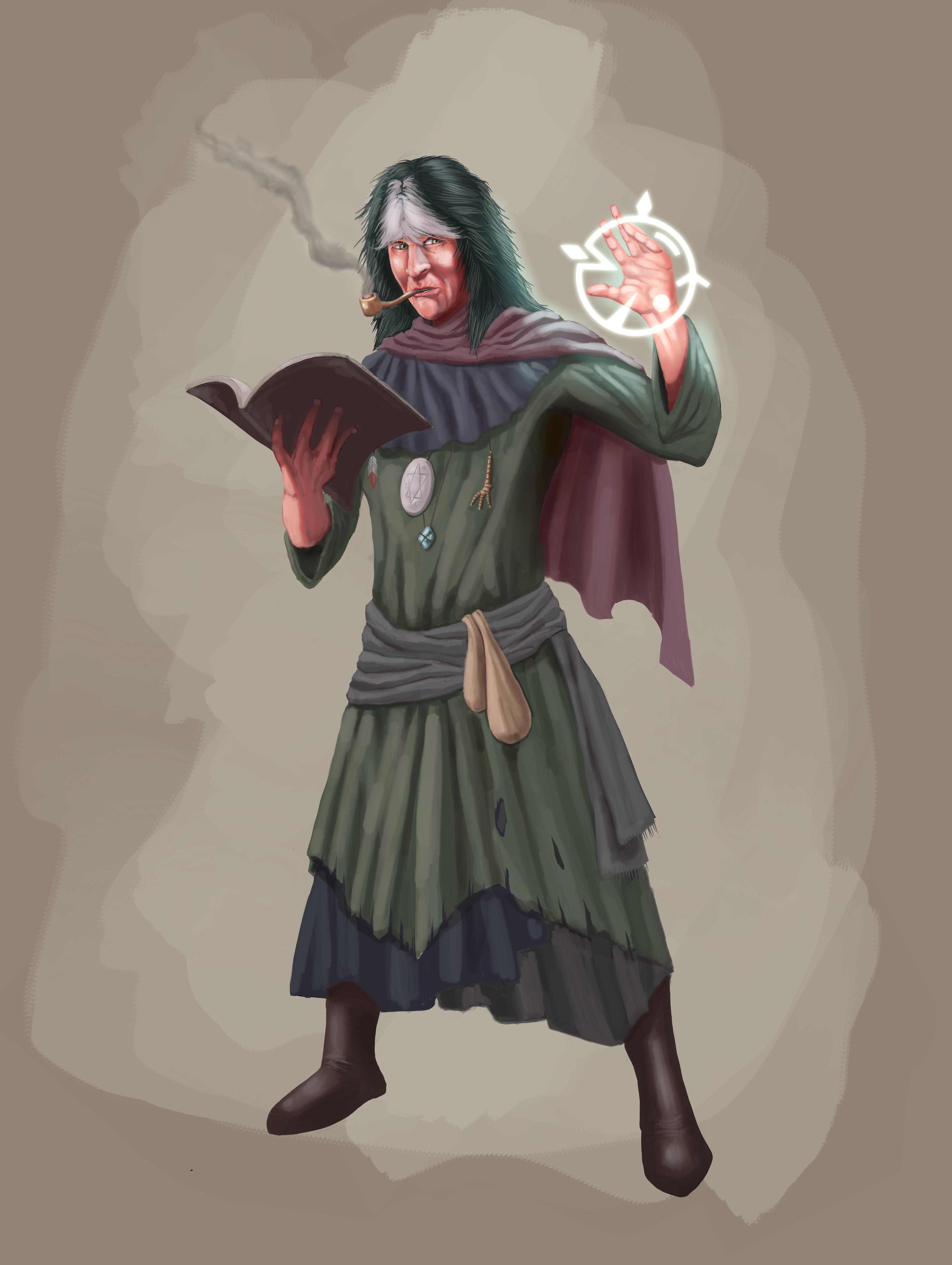 [OC] Wizard pc from my campaign | Scrolller