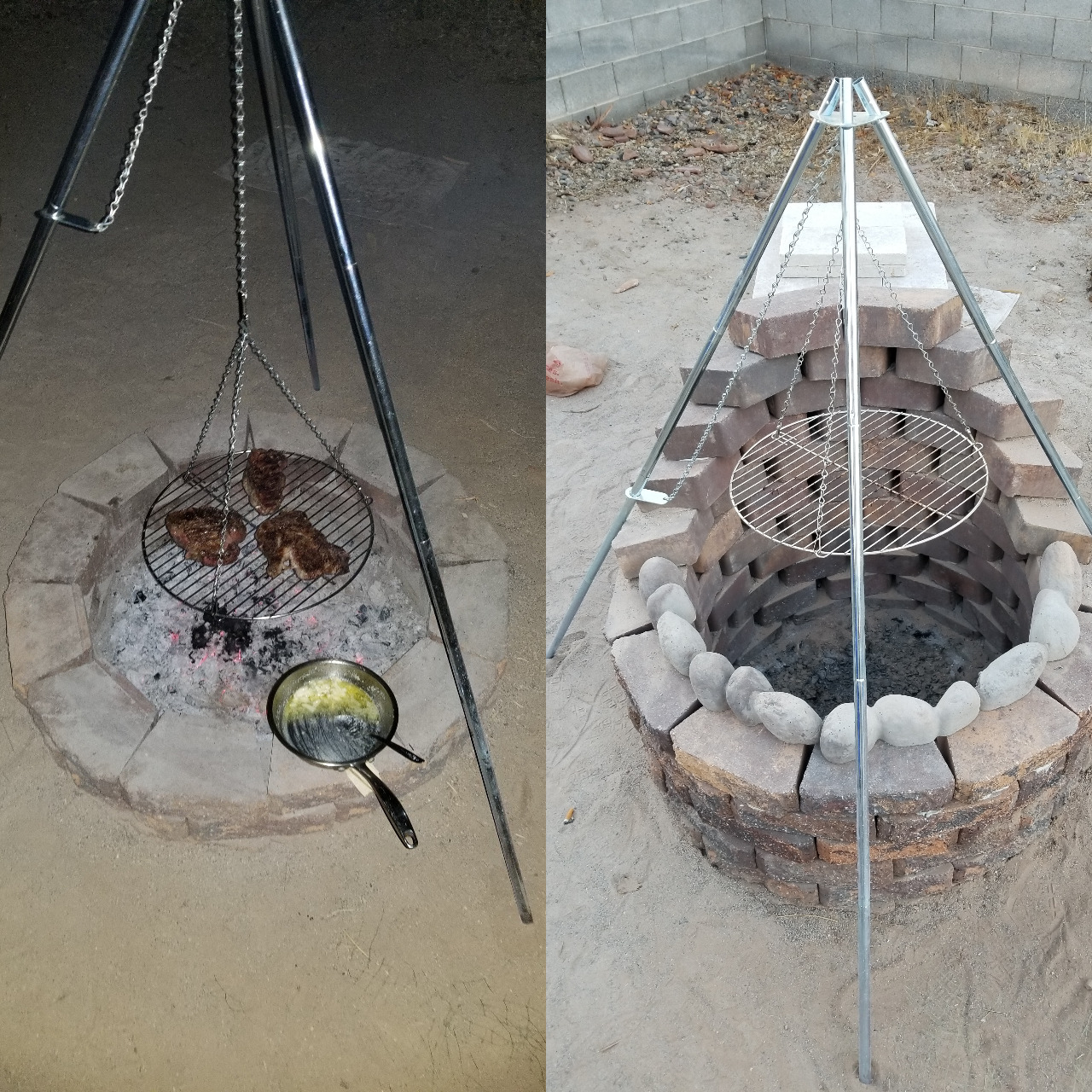 Old Fire Pit Set Up. NEW FIRE PIT SETUP!!! | Scrolller