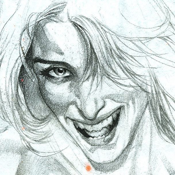 old sketch of a random magazine ad model | Scrolller