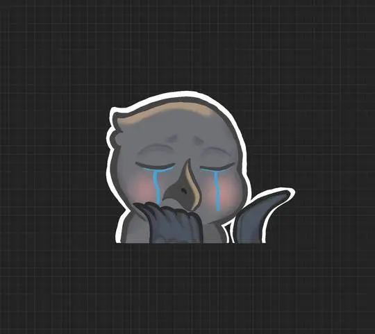 Pcrow Emote On a road trip and drew my own pcrow emote. Introducing pcrowHands ...