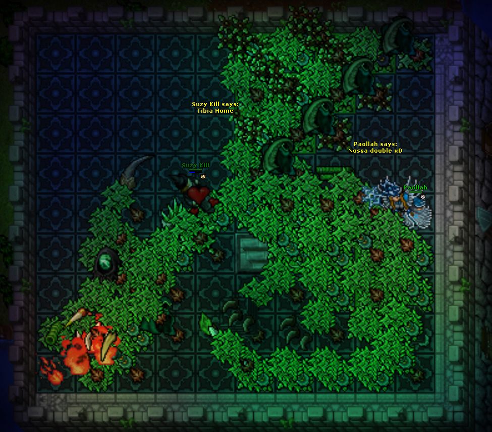 Tibia Monster Map One of the most popular monsters in Tibia - Dragon, created by Suzy ...