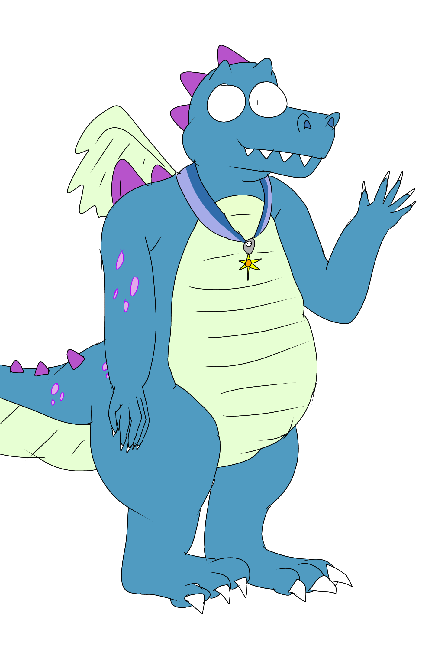 Ord from Dragon tales fan art | Scrolller