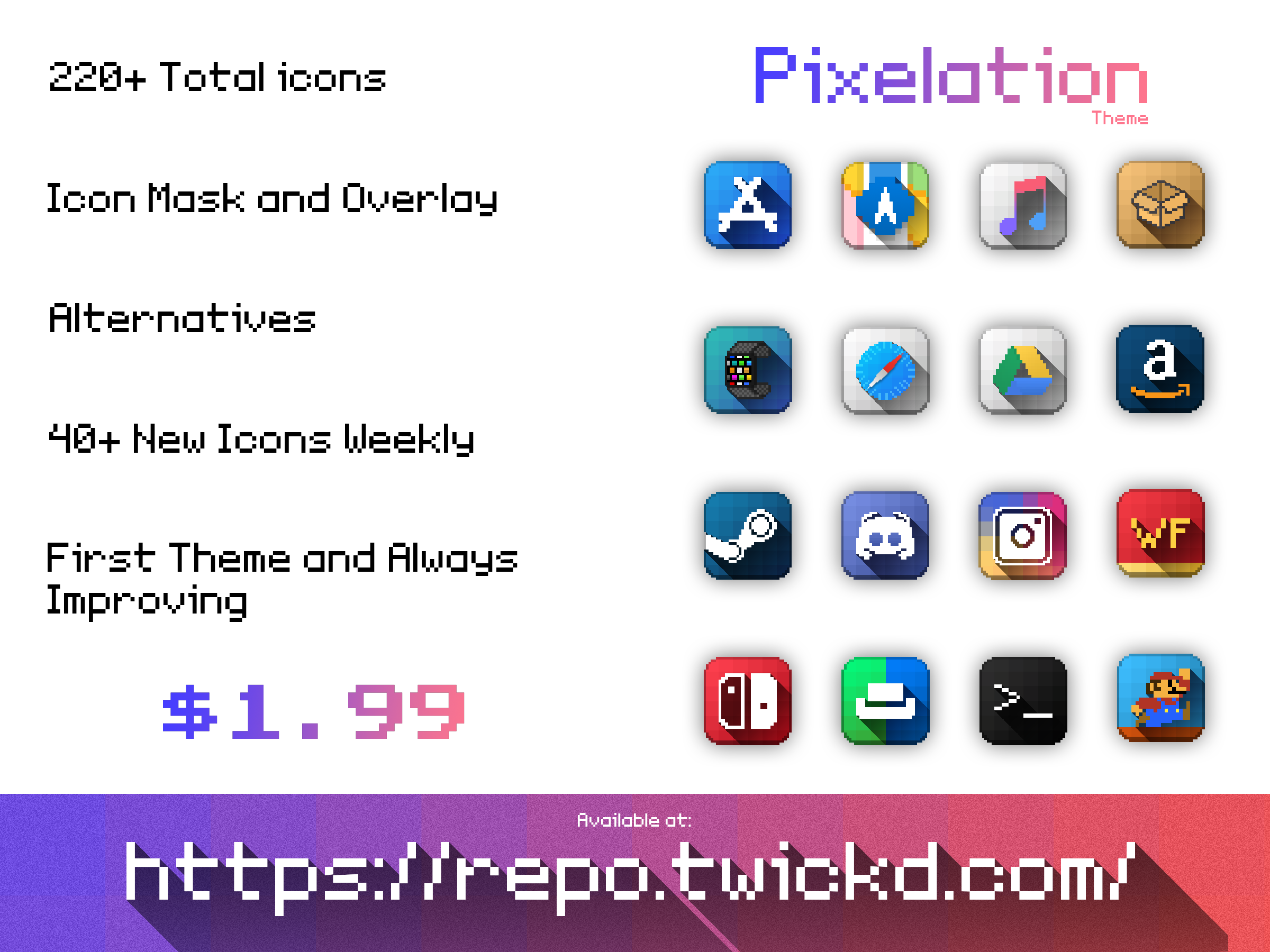 [PAID RELEASE] - Pixelation Theme out now! | Scrolller