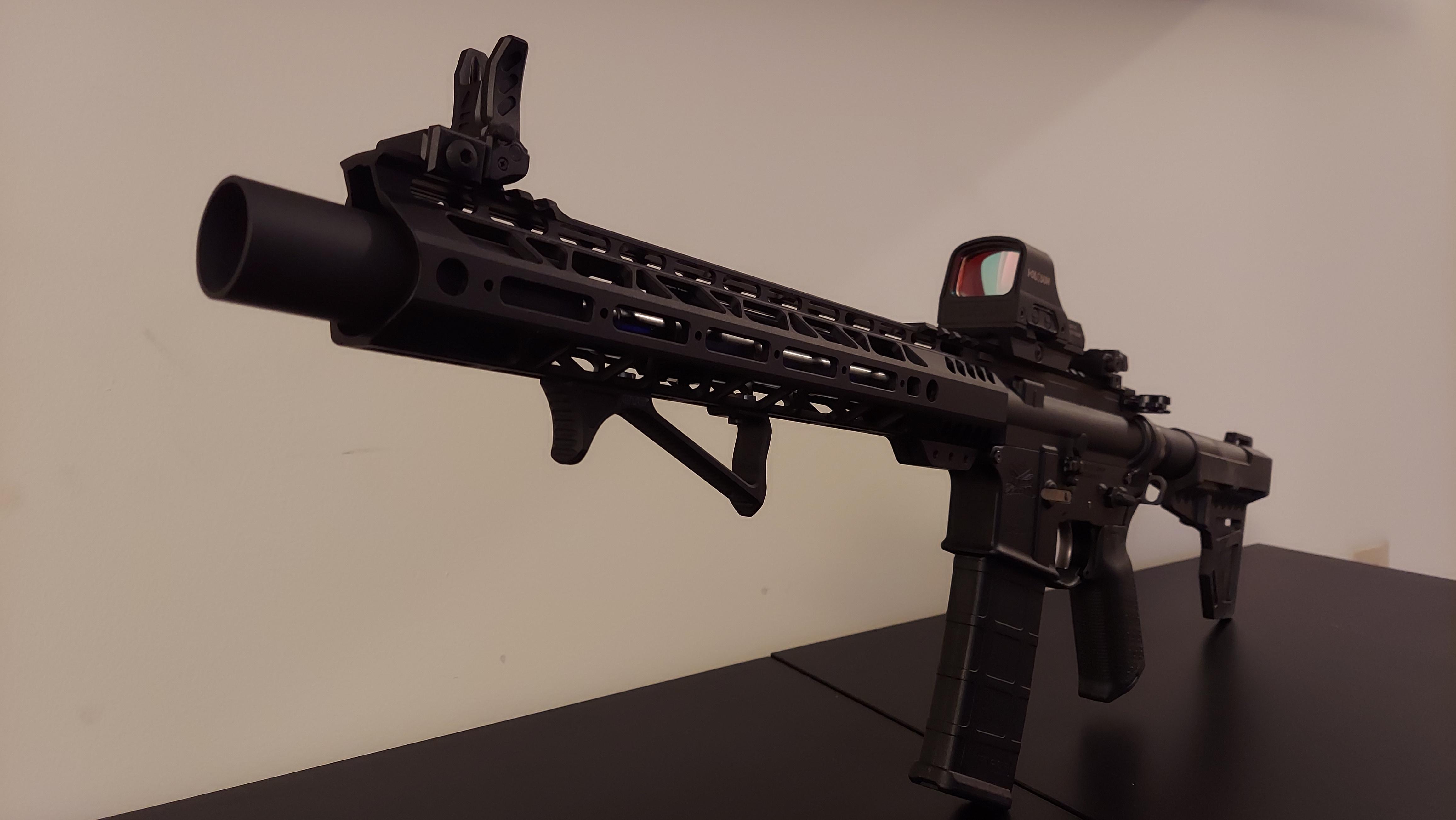 Palmetto State Armory 10.5" AR pistol Scrolller