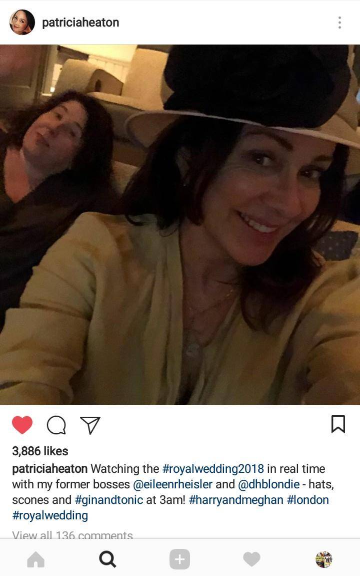 Patricia Heaton is watching the Royal Wedding with the creators of The ...