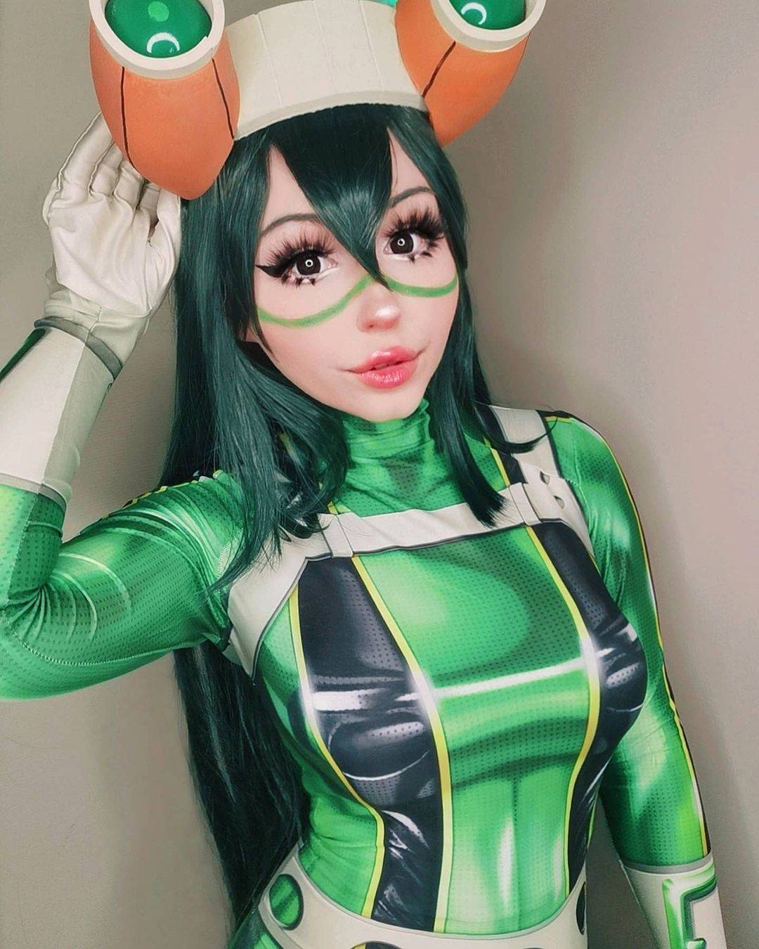 Penny Fenix as Tsuyu Asui, My Hero Academia | Scrolller