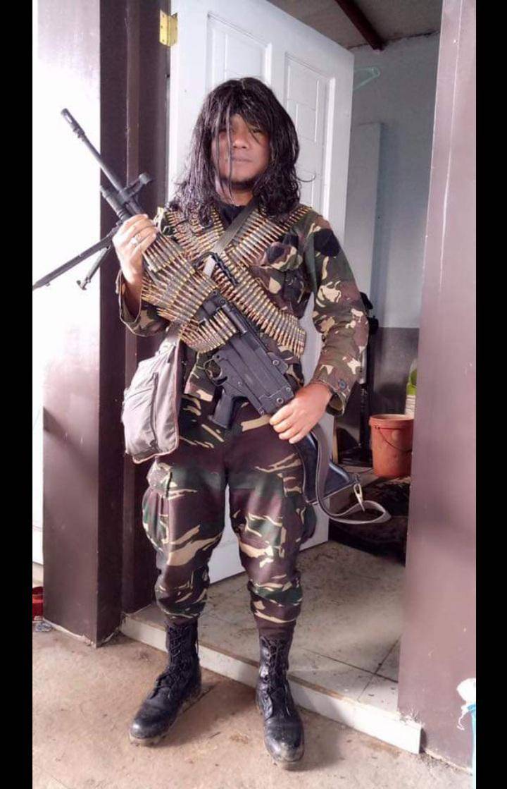 Scout Ranger Maraw Philippines army Scout ranger posing with his Daewoo k3 (?) during the ...