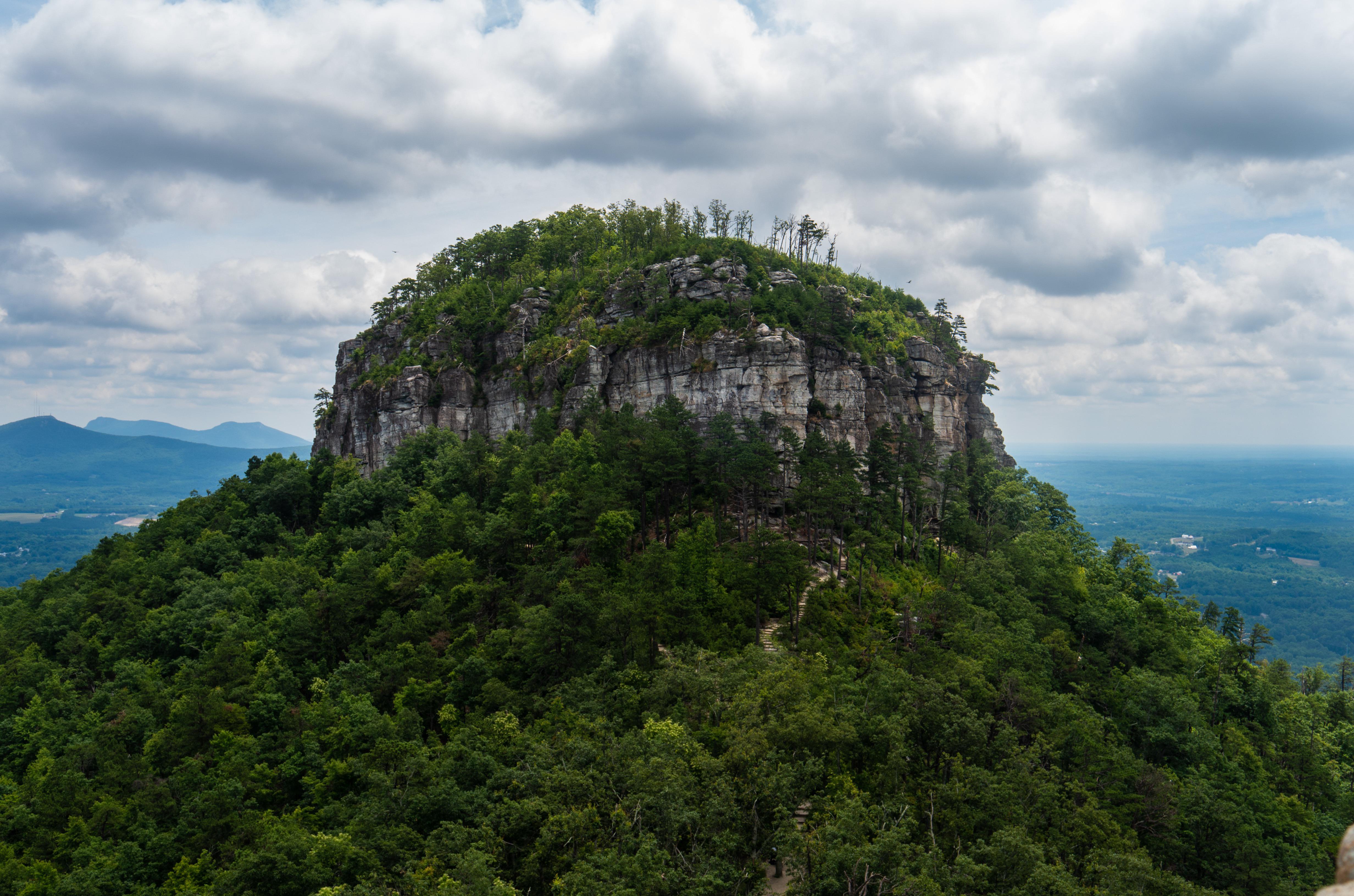 Picture of Pilot Mountain in North Carolina Scrolller