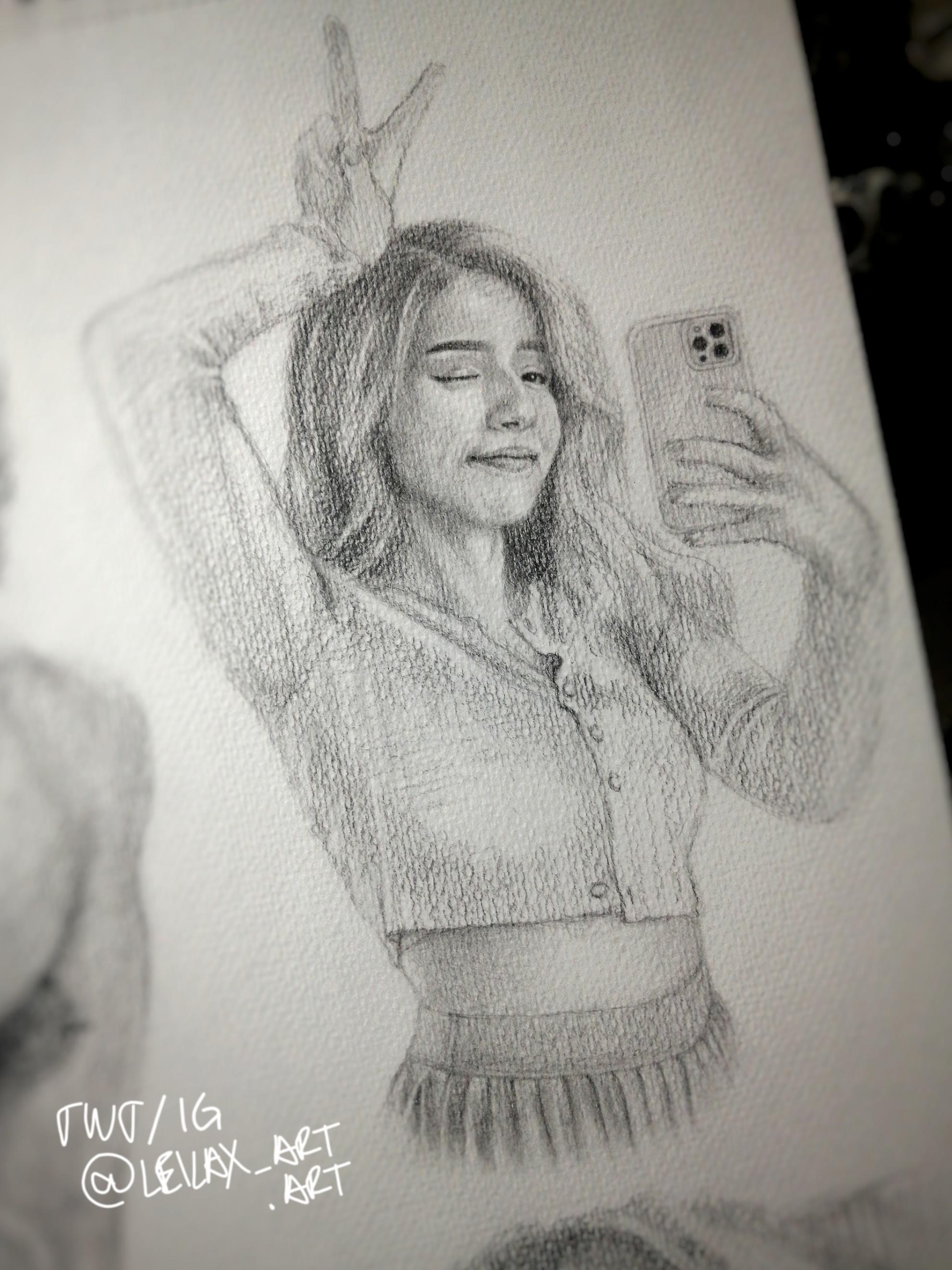 Poki sketch! ️😉 | Scrolller
