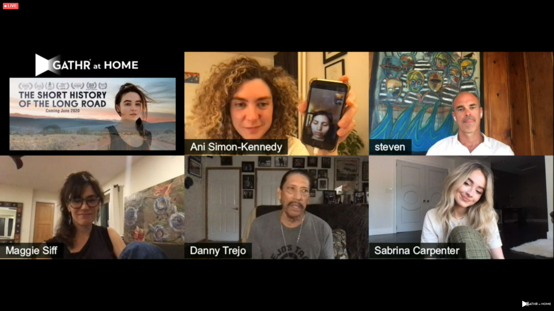 Post movie Q&A Scrolller