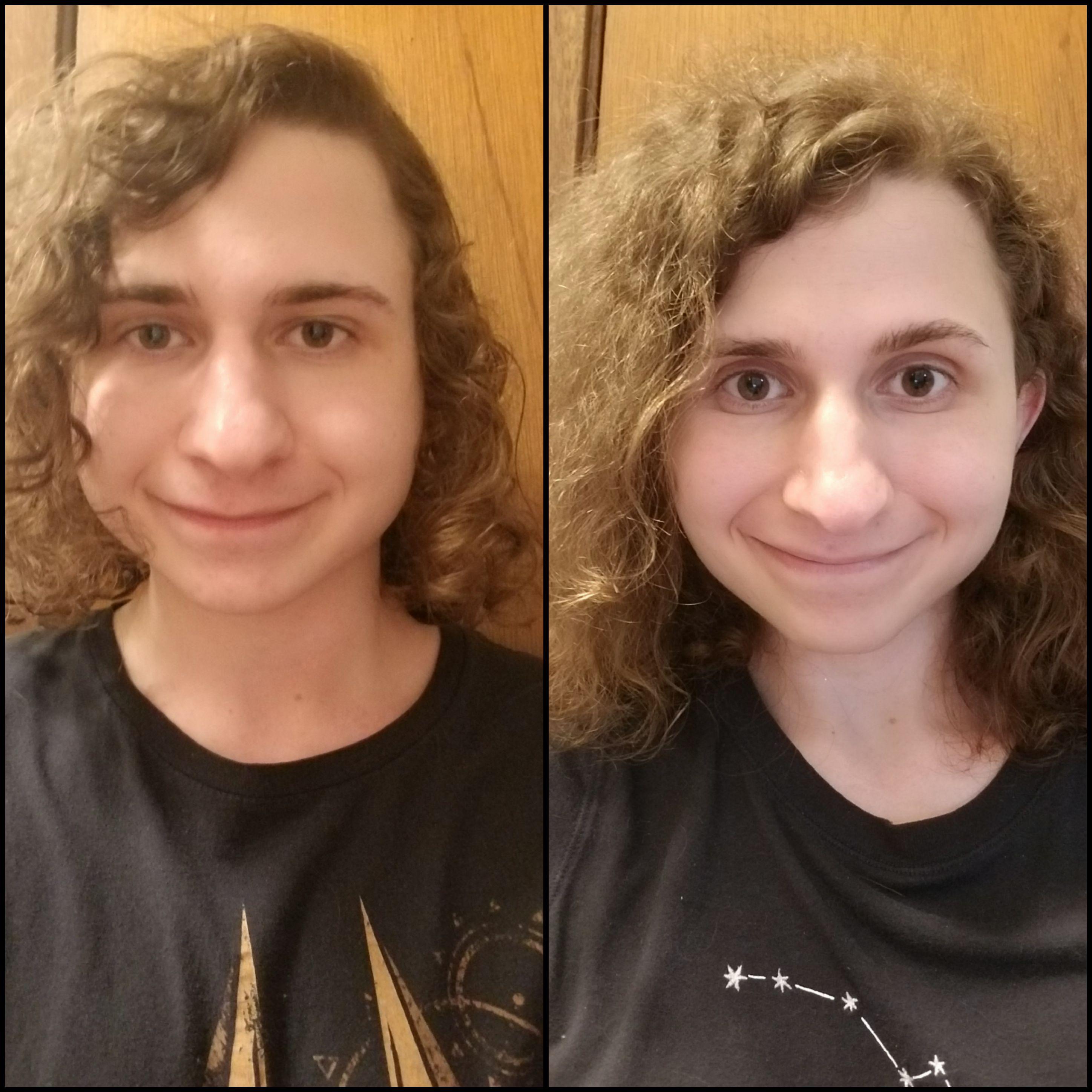 Progress Update Pre Hrt Vs 6 Months Hrt Scrolller