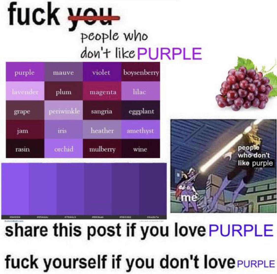 Purple rule | Scrolller