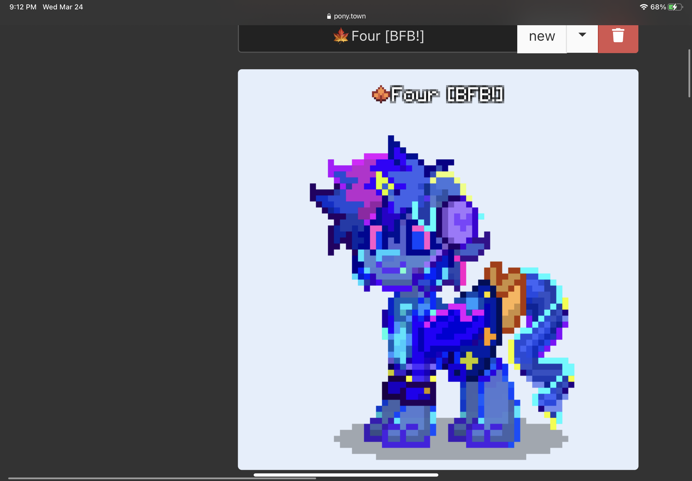 Random Character Scrolller