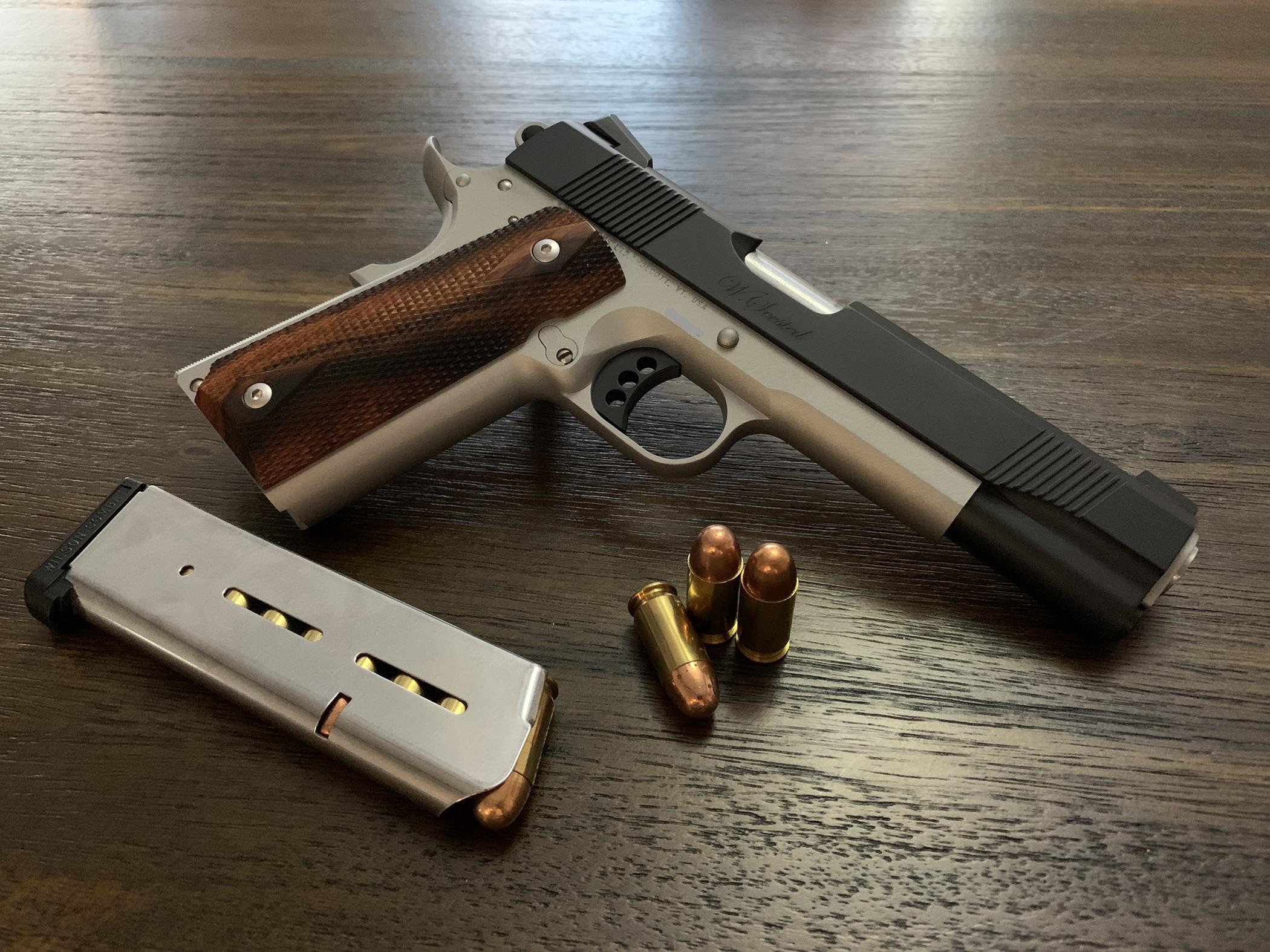 Recently Finished My First 1911 Build Pretty Happy With How It Turned Out Scrolller