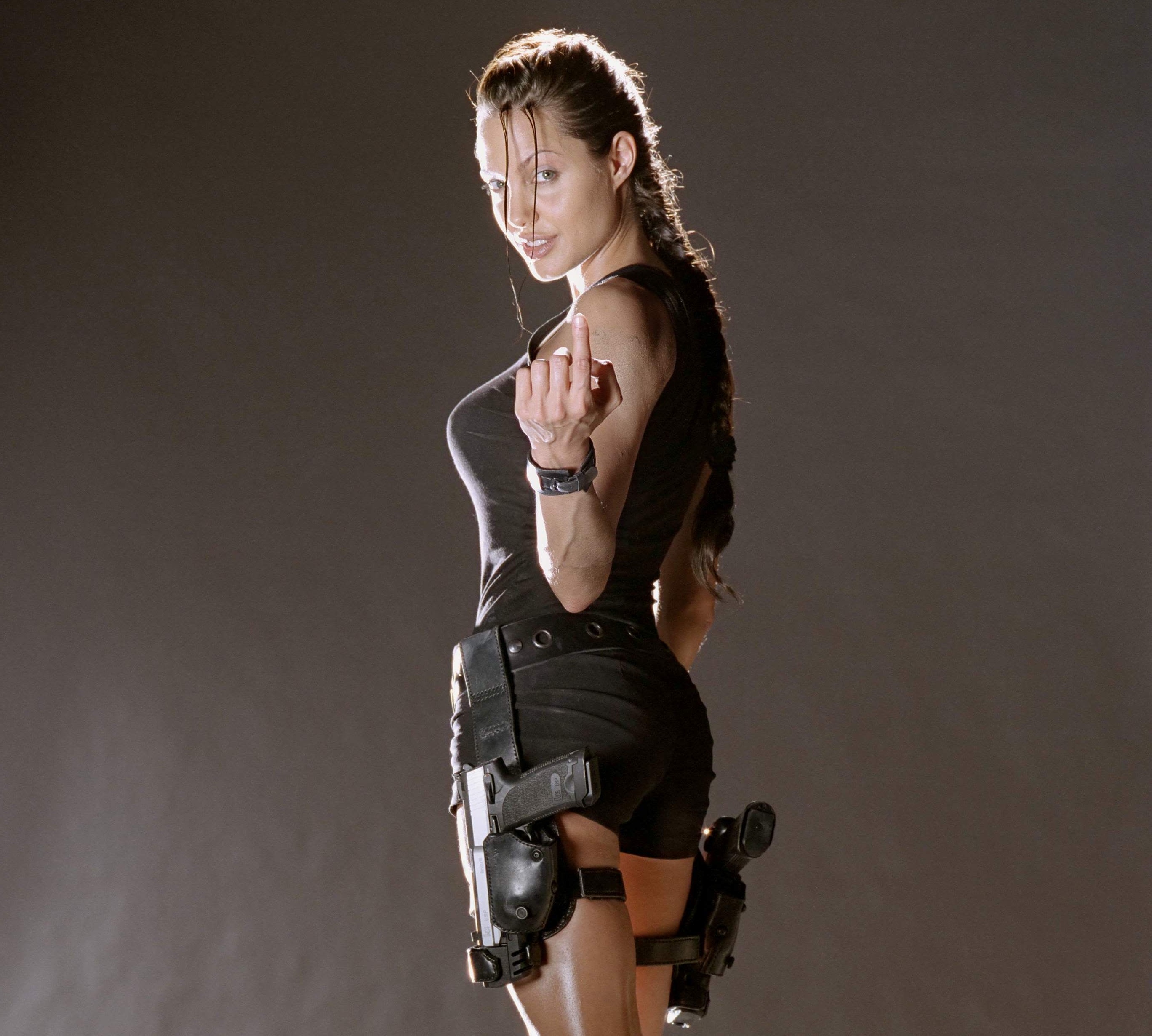 Remember Angelina Jolie As Lara Croft Scrolller